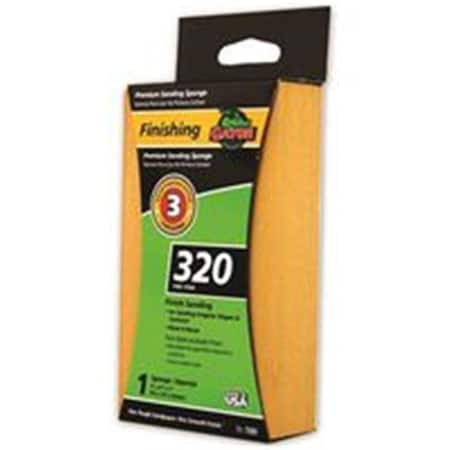 Gator Gator 0127126 Gator Premium 3-Step Sanding Sponge; Jumbo - 5 x 3 in. - 1 in. T - Aluminum Oxide - 320 Grit 127126